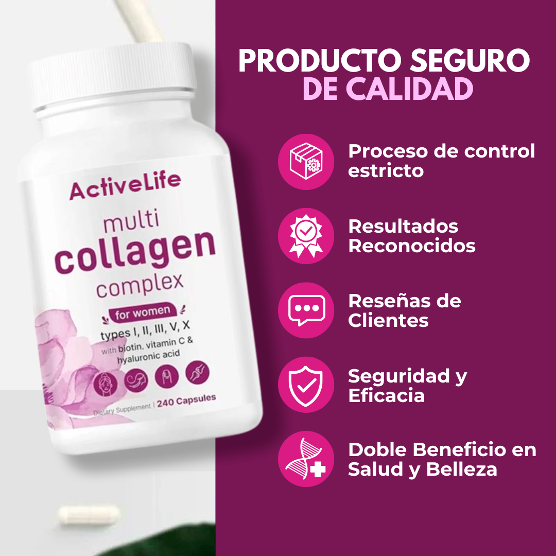 Active Life® Multi Colágeno en Cápsulas