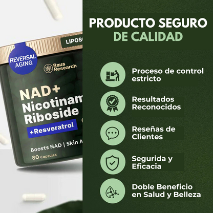 ActiveLife® NAD+ de Alta Pureza Anti-Envejecimiento