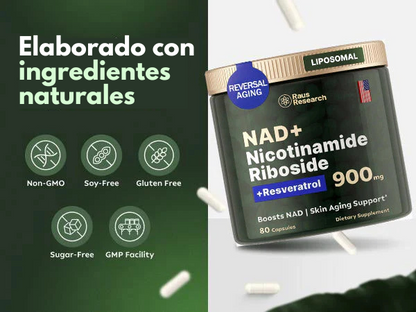 ActiveLife® NAD+ de Alta Pureza Anti-Envejecimiento