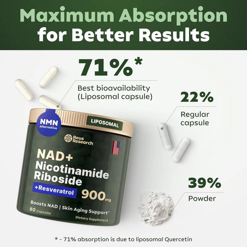 ActiveLife® NAD+ de Alta Pureza Anti-Envejecimiento TIENDA USA