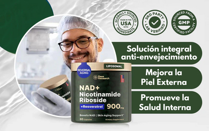 ActiveLife® NAD+ de Alta Pureza Anti-Envejecimiento