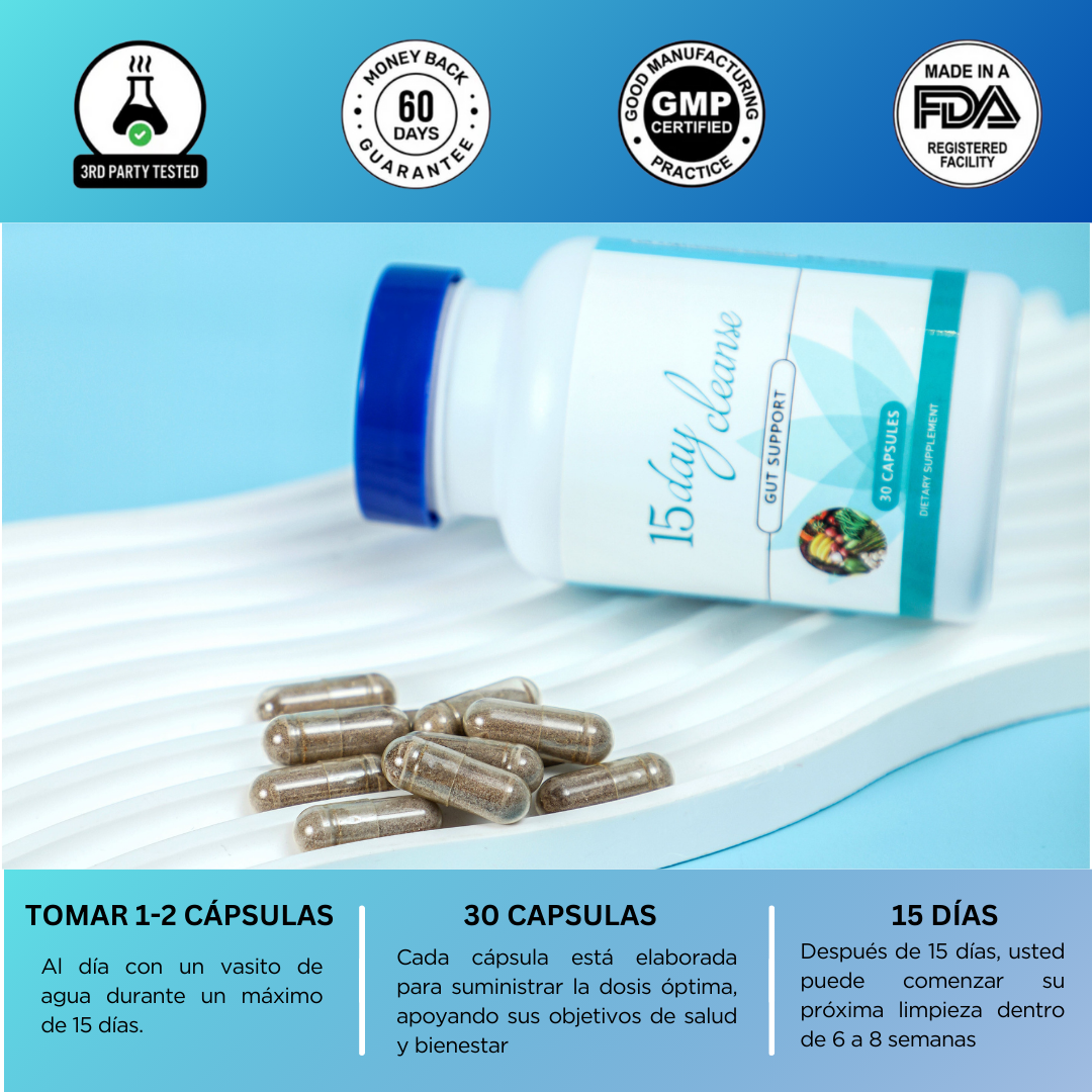 15 Day® Cleanse - Ligereza, energía y limpieza